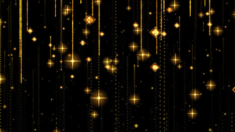 Abstract-luxury-element-hanging-award-Particles-luxury-Animation-transparent-background-with-alpha-channel.